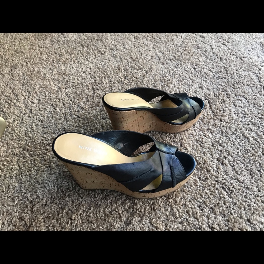NINE WEST WEDGE SANDALS